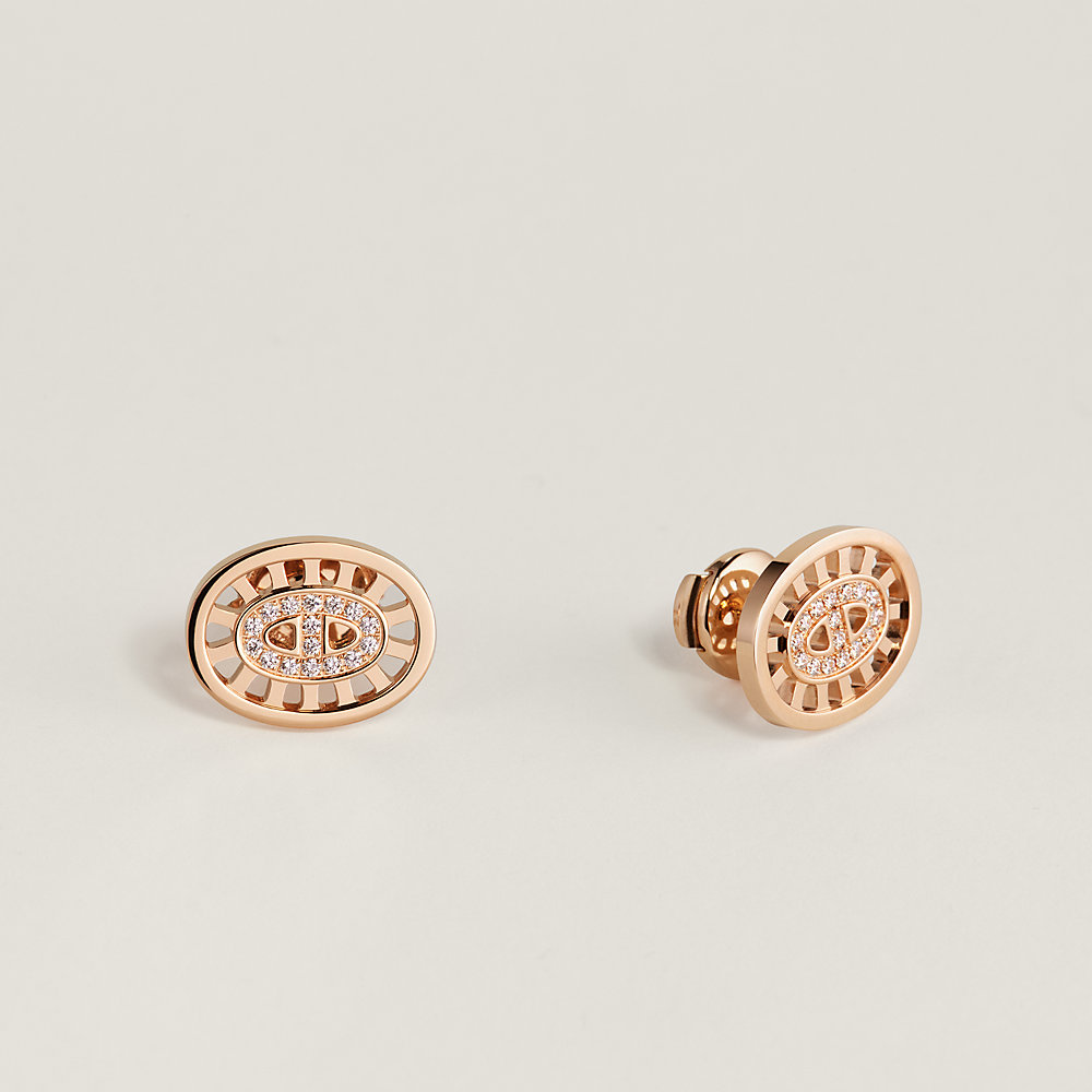 1 Paio di Orecchini a Perno in Argento Sterling S925 con Ali di Angelo